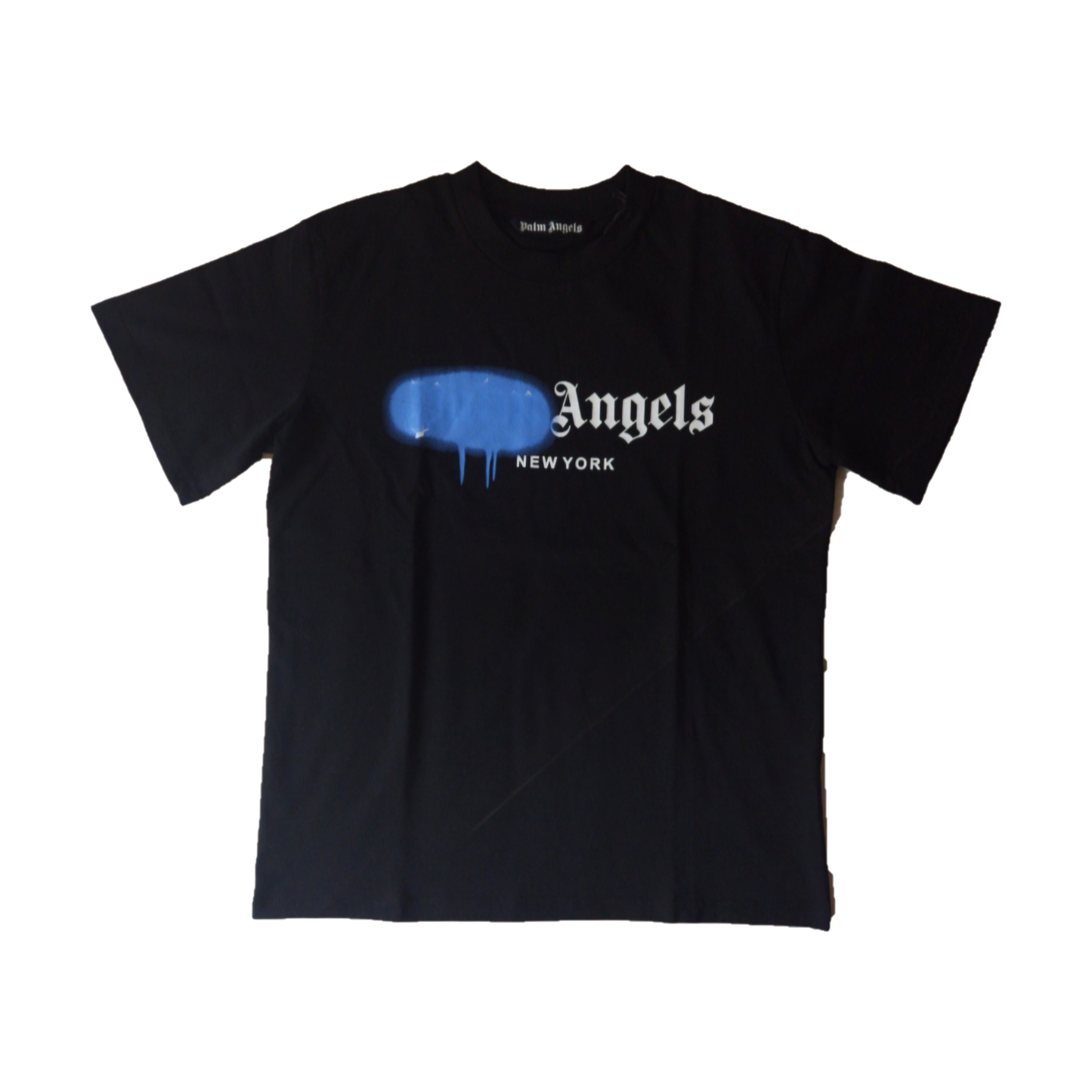 PALM ANGELS NEW YORK SPRAYED LOGO T-SHIRT