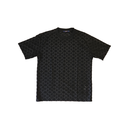 LOUIS VUITTON MONOGRAM PRINT SEETHROUGH T-SHIRT