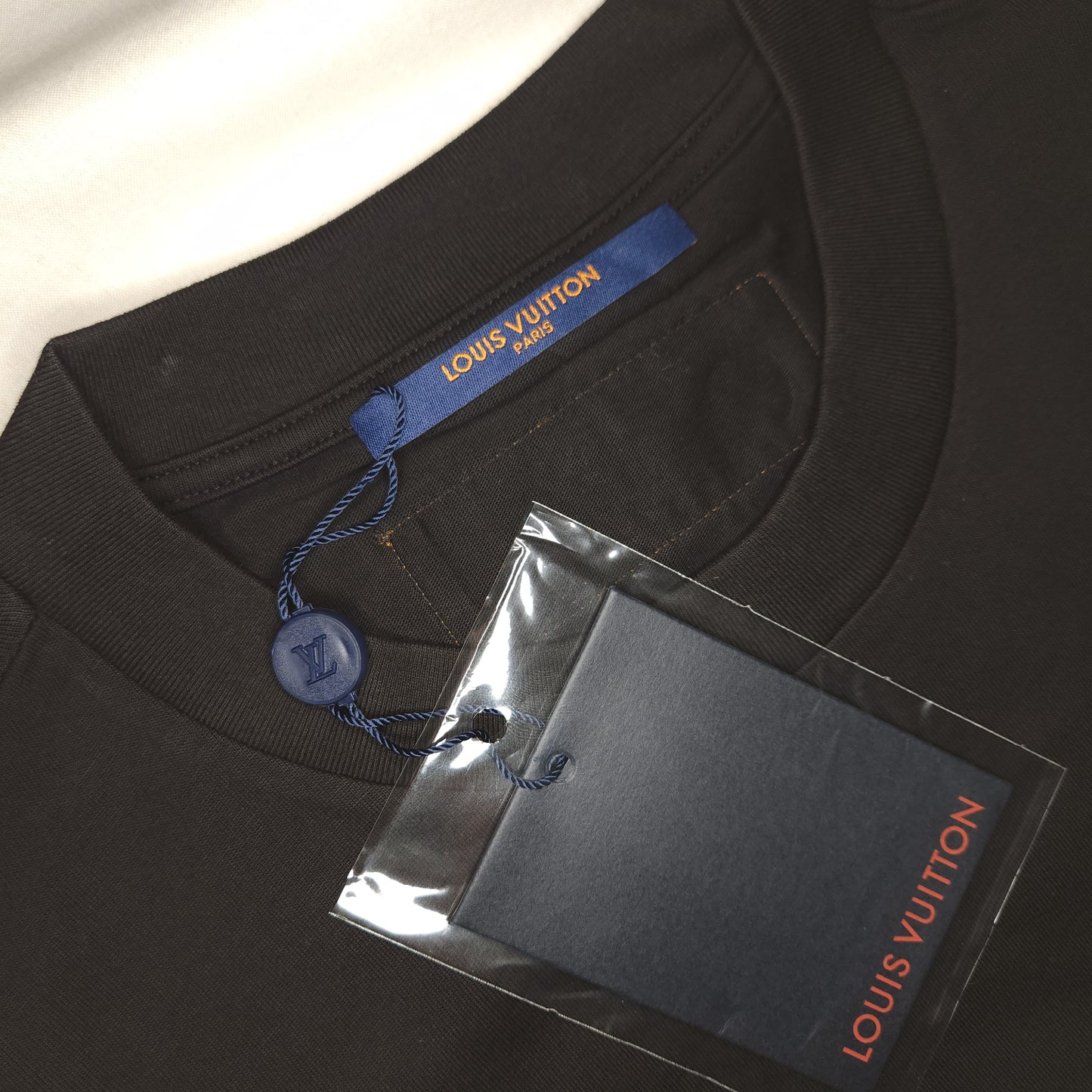 LOUIS VUITTON × VIRGIL ABLOH LV CONNECT THE DOTS STITCH PRINT EMBROIDED T-SHIRT
