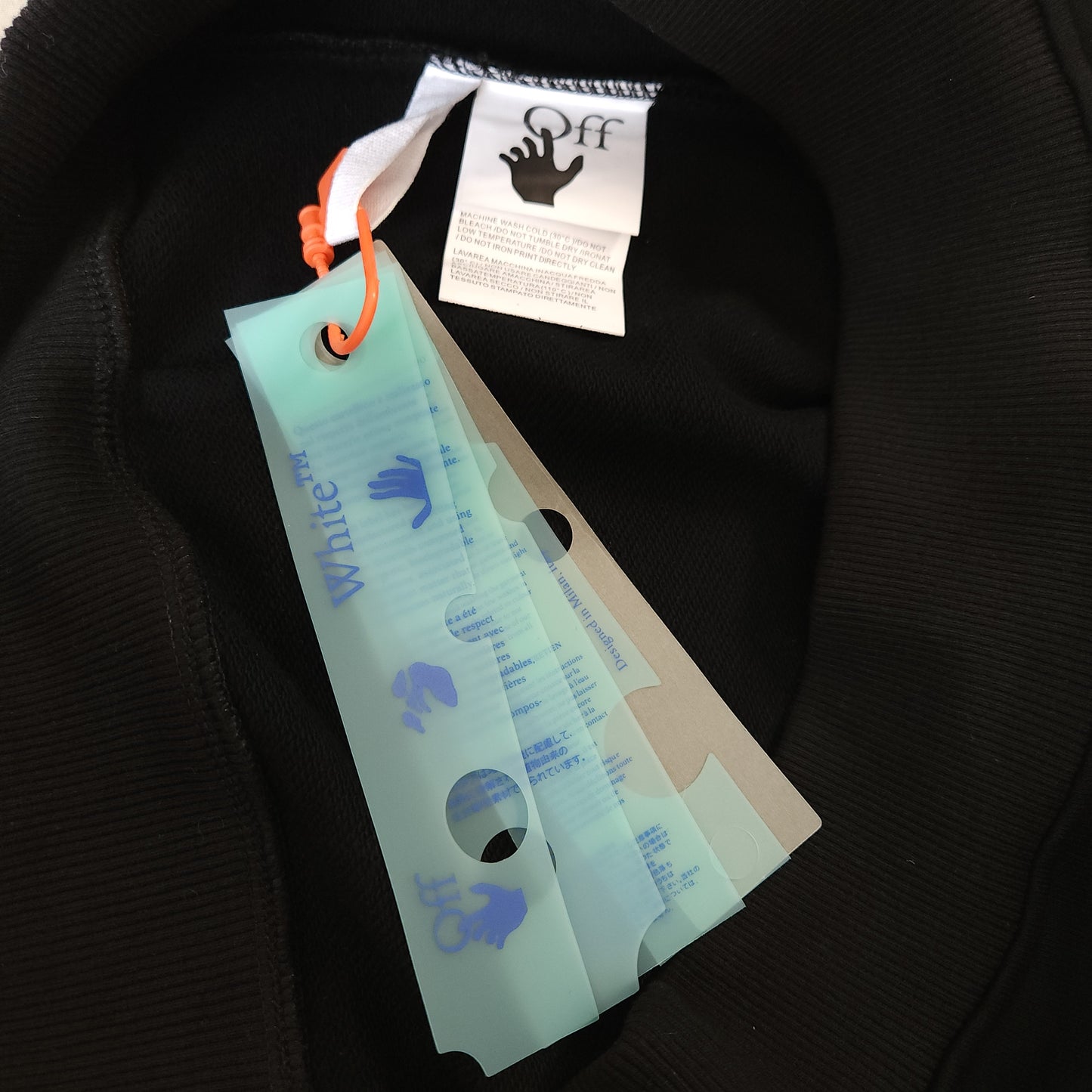 OFF-WHITE SPRAY MARKER HOODIE