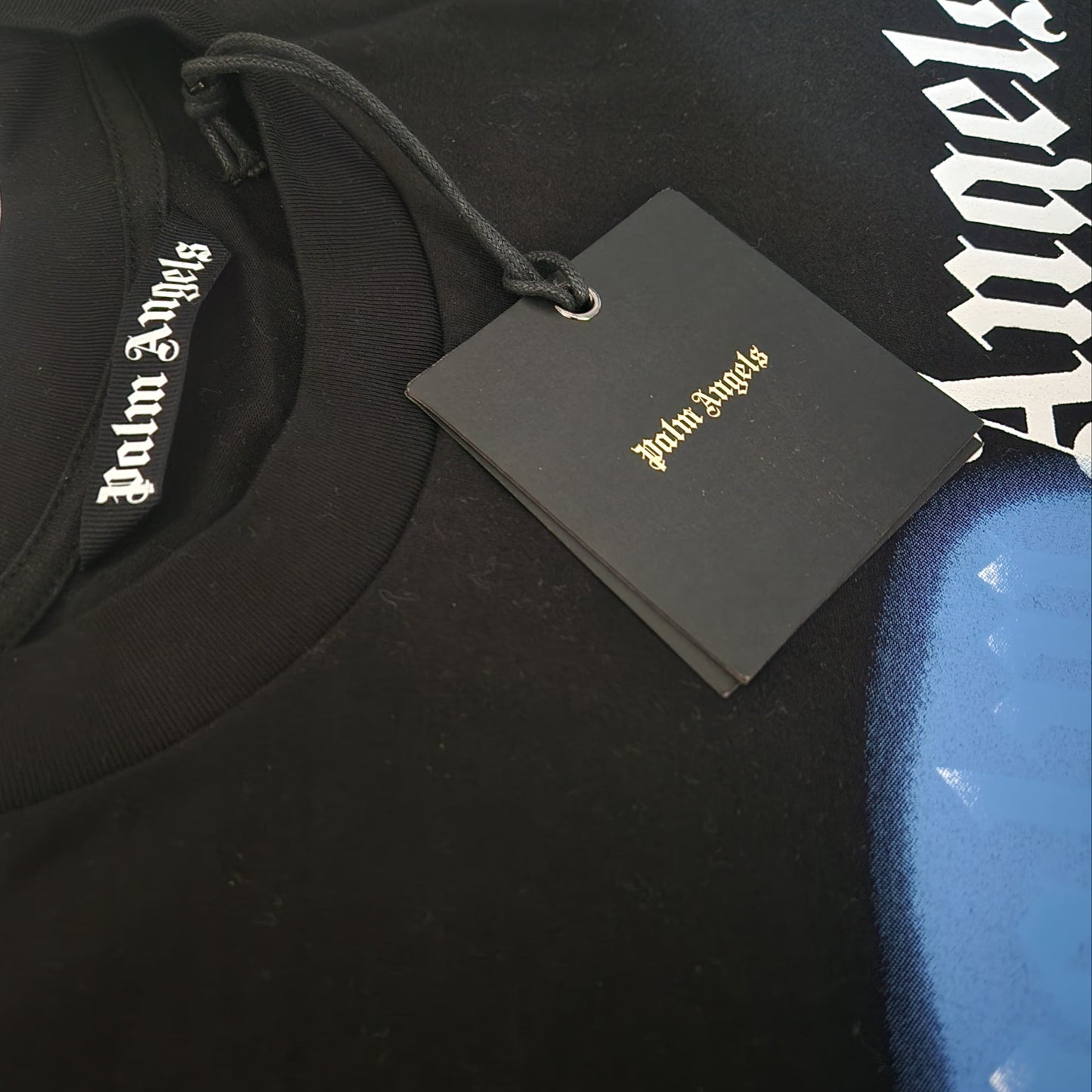 PALM ANGELS NEW YORK SPRAYED LOGO T-SHIRT